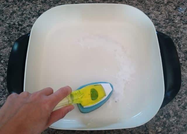 scrubbing electric skillet scrubbing an electric skillet