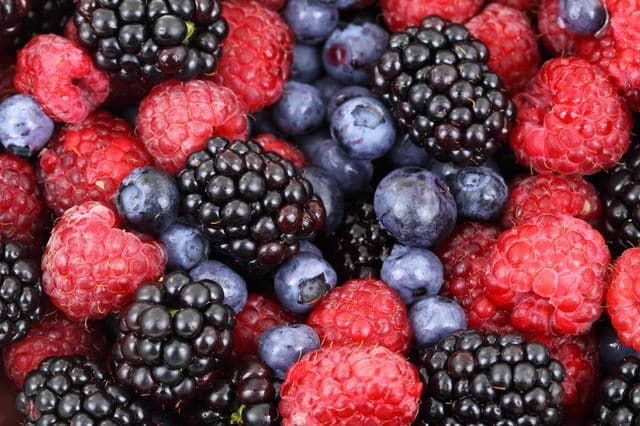Berries Mixed berries.