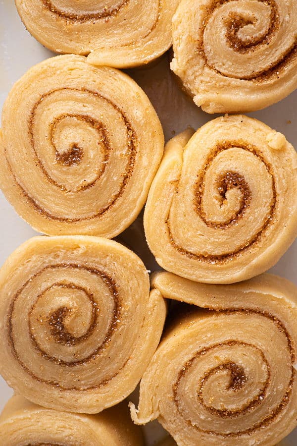 How to Make Cinnamon Rolls_18 Raw cinnamon buns.
