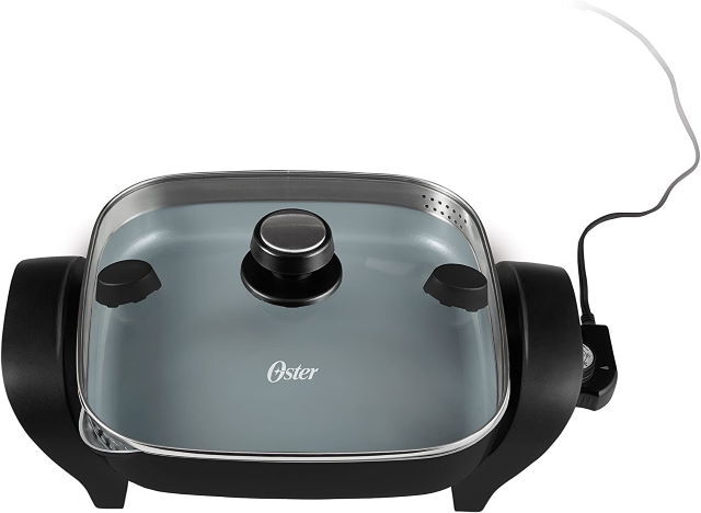 Oster 12 Inch black electric skillet