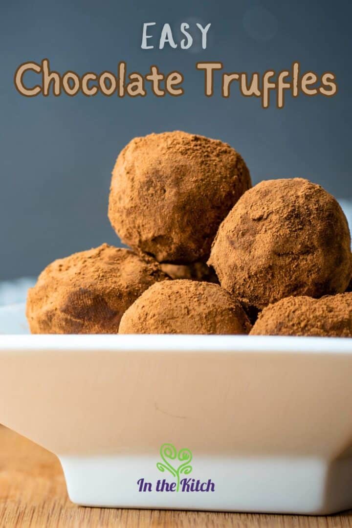 Chocolate truffles.