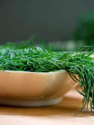Fresh dill.