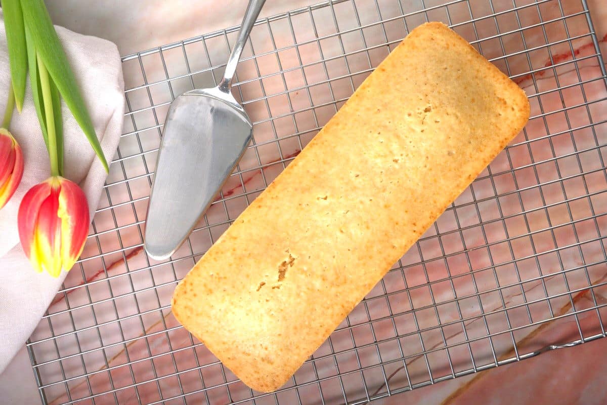 Pancake bread loaf.