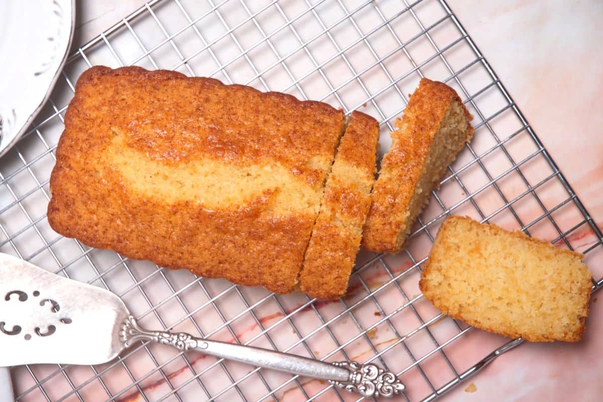 Pancake bread with golden-brown exterior.